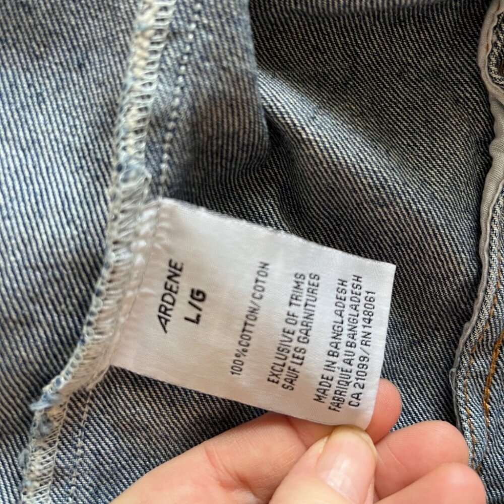 Ardene Blue Denim Vest - Picture 3 of 14